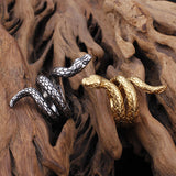 Load image into Gallery viewer, Men Vintage Punk Ring Cobra Ring Jewelry Wholesale