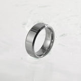 Load image into Gallery viewer, Ringsmaker 8mm Silver Color Tungsten Carbide Ring Men Women High Polished Wedding Bands