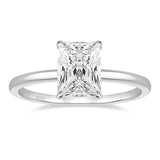 Load image into Gallery viewer, Ringsmaker 3Ct 925 Sterling Silver Rings Radiant Cut Solitaire Cubic Zirconia CZ Women Engagement Bands