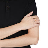 Load image into Gallery viewer, Ringsmaker 6mm Gold Color Titanium Band Rings Dome High Polished