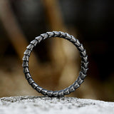 Load image into Gallery viewer, Stainless Steel Men Ring Wholesale Retro Dragon Scale Ring