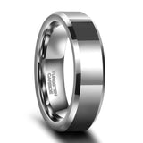 Load image into Gallery viewer, Ringsmaker 6mm Silver Color Tungsten Carbide Ring Men Women High Polished Wedding Bands