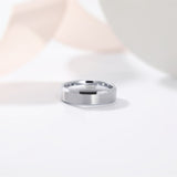 Load image into Gallery viewer, Ringsmaker 6mm Brushed Tungsten Rings Silver Men Tungsten Carbide Ring Wedding Rings