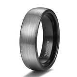 Load image into Gallery viewer, Ringsmaker 6mm Brushed Men Tungsten Carbide Ring Engagement Wedding Bands
