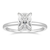 Load image into Gallery viewer, 925 Sterling Silver 3.5ct Radiant Cut Moissanites Engagement Ring
