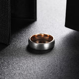 Load image into Gallery viewer, Ringsmaker 6mm Rose Gold Brushed Women Tungsten Carbide Ring Engagement Wedding Bands